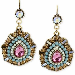 Betsey Johnson Teardrop Earrings